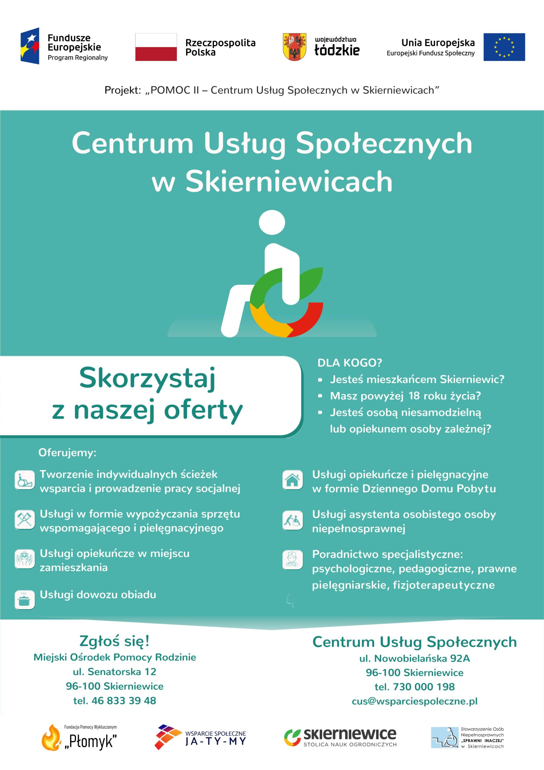 Centrum usług społecznych w Skierniewicach
